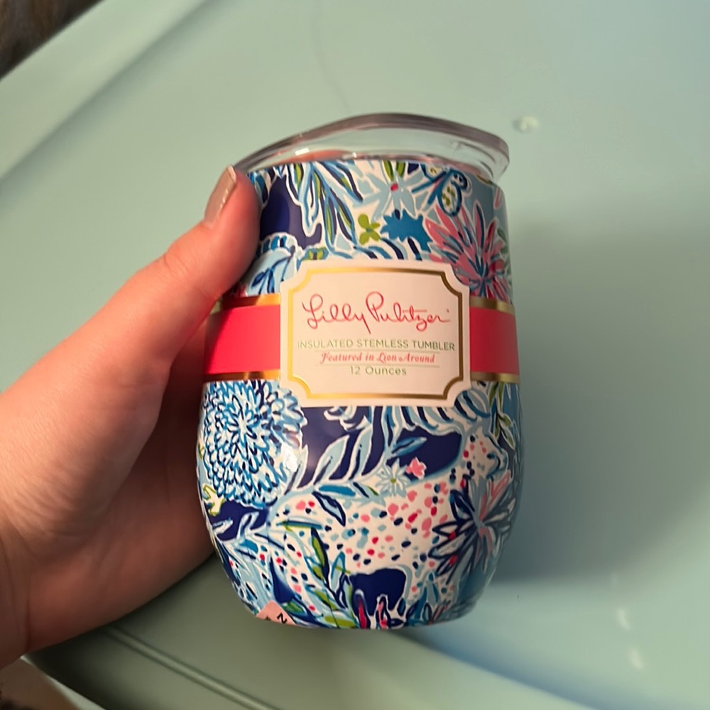 Lilly pulitzer tumbler